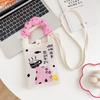 Sommer Damen Niedliche Mini-Tasche Vielseitige Mode Handytasche Cartoon Gestrickte Handtasche Umhängetasche Umhängetasche