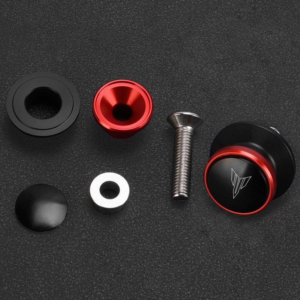 Tracer MT 09 07 03 10 Motorcycle  6MM Swingarm Spools Rear Stand Screws Slider For YAMAHA MT25 MT03 MT15 MT125 MT01 MT-09 MT07