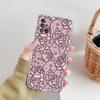 Phone Case For Samsung A15 A13 A35 A55 A51 A71 A41 A31 A21S A03S A05 A17 A23 A25 A33 A53 A73 5G A07 4G Clear Cover Lace Printed