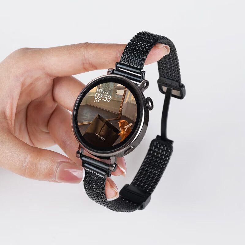 2025 Women's Sporty Luxury Smartwatch: Heart Rate, Multifunctional, Mobile Compatible, Light Bracelet.
