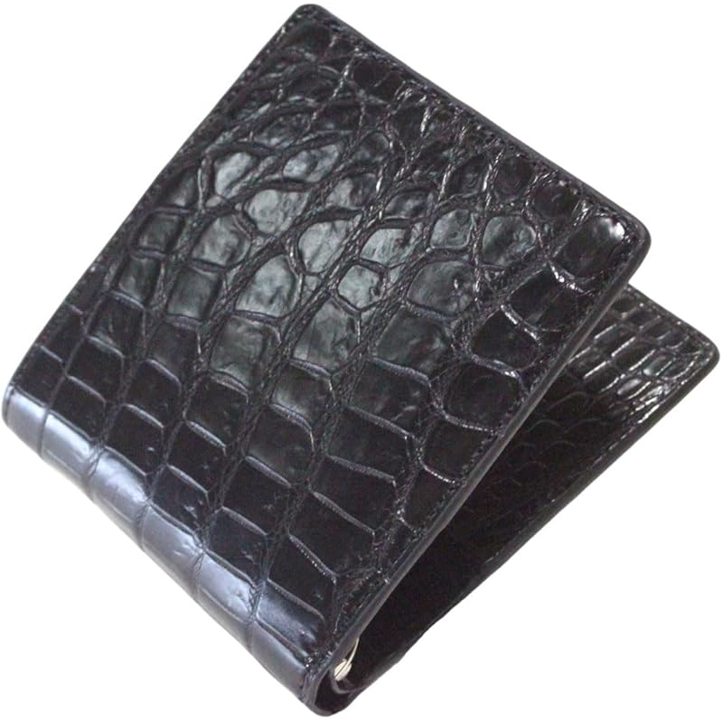 

[Berkut] black crocodile coin purse coin case Genuine leather leather compact mini mini size men s male ladies woman genuine leather Thin thin small