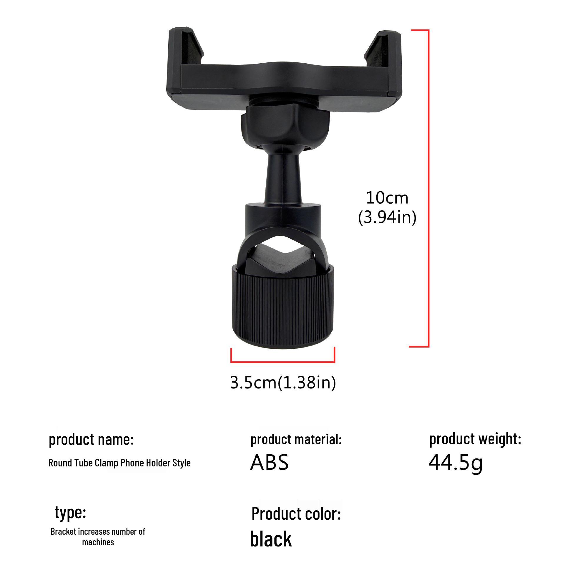 

Universal Multi-Position Phone Holder with Ball Head for Recording, Streaming, and Conferencing чорний