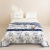 Soft Skin Friendly Summer Quilt Set or Single Quilts Lightweight Breathable Thin Comforter Sets Washable Single Double Blanket