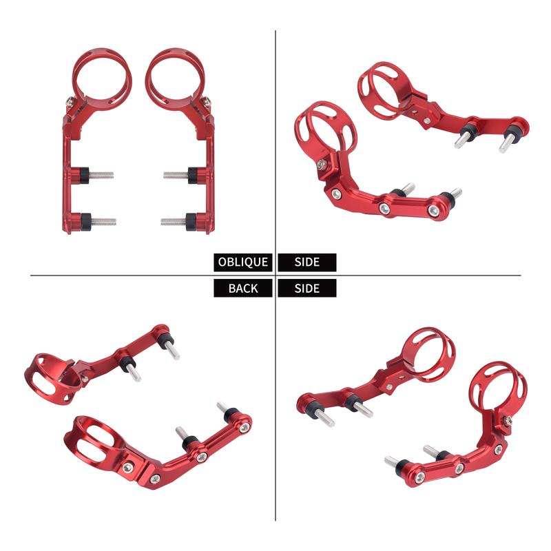 Motorcycle Shock Absorber Remote Reservoir Mounts For Harley Baggers/Touring Street Electra Road Glide Road King FLHTK 2014-Up