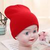 Wzcx Solid Color Korean Version Baby Boys Girls Hats Keep Warm Candy Colors Elasticity Children'S Knit Cap Beanie Hat