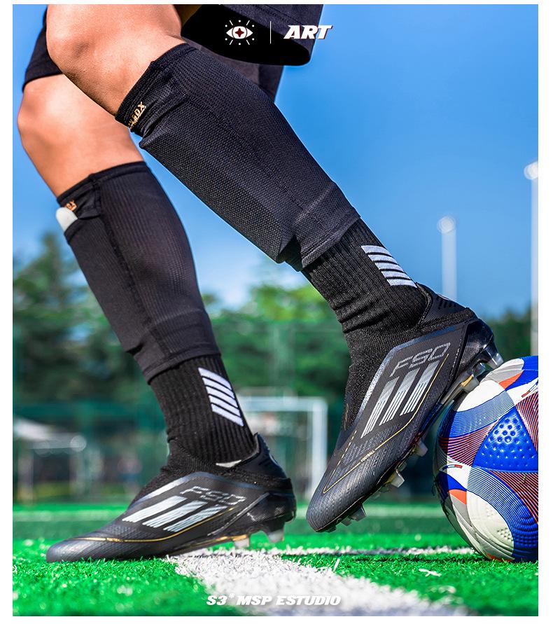 Futbalové topánky European Cup F50: Unisex Športové Topánky pre Mladých a Dospelých s Cvočkami na Tréning a Súťaže