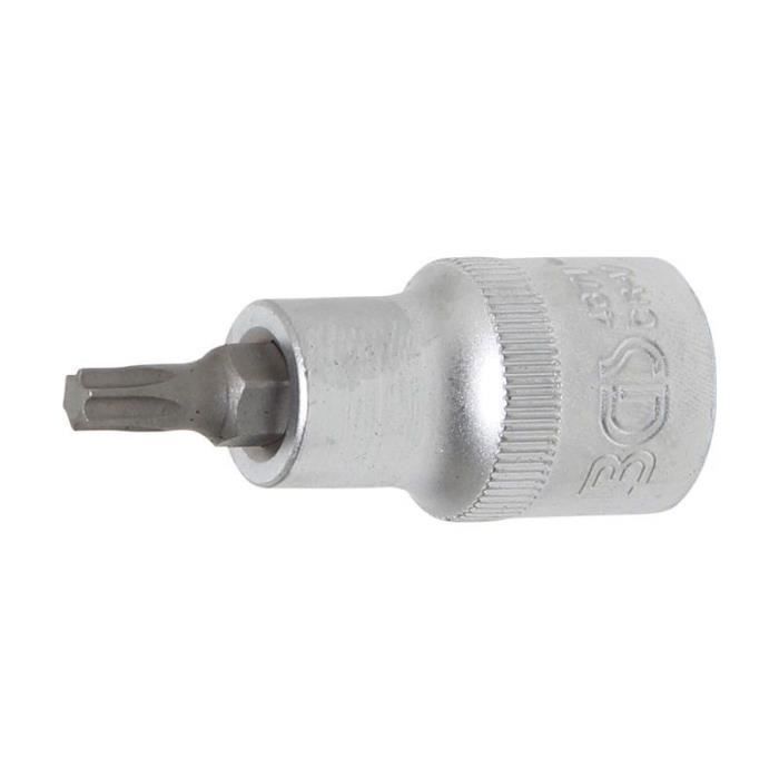 Douille À Embouts - BGS TECHNIC - 12,5 Mm (1/2") - Profil T (pour Torx) T30 - Acier Chrome-vanadium
