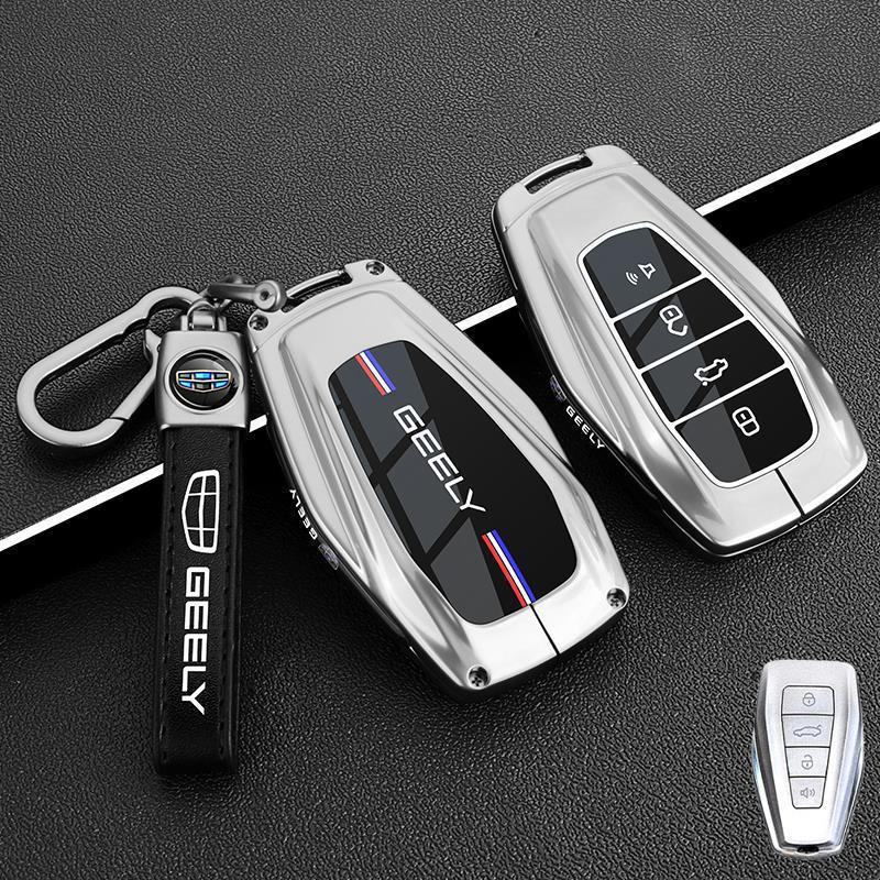 Geely Boyue L 2025 Metal Key Cover for Xingrui, Binyue, Haoyue, and 4th Gen Dihao