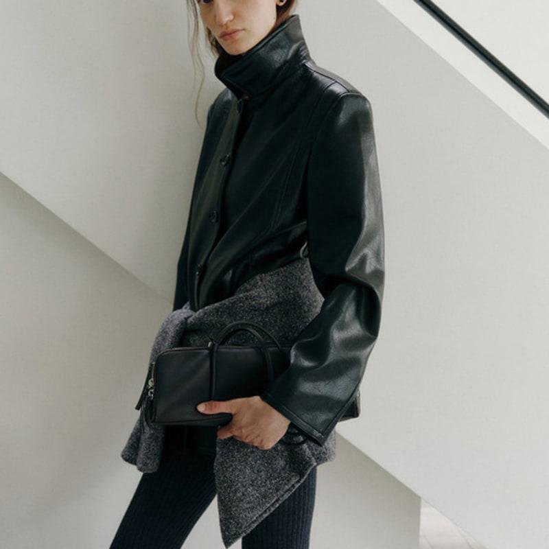 MUKHA SOFT RIBBED KNIT STOCKINGS (MELANGE Grey)