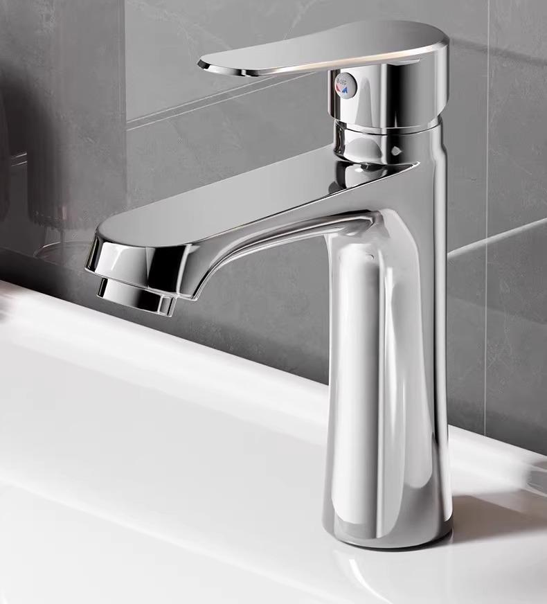 Dual Temperature Bathroom Faucet for Wash Basin