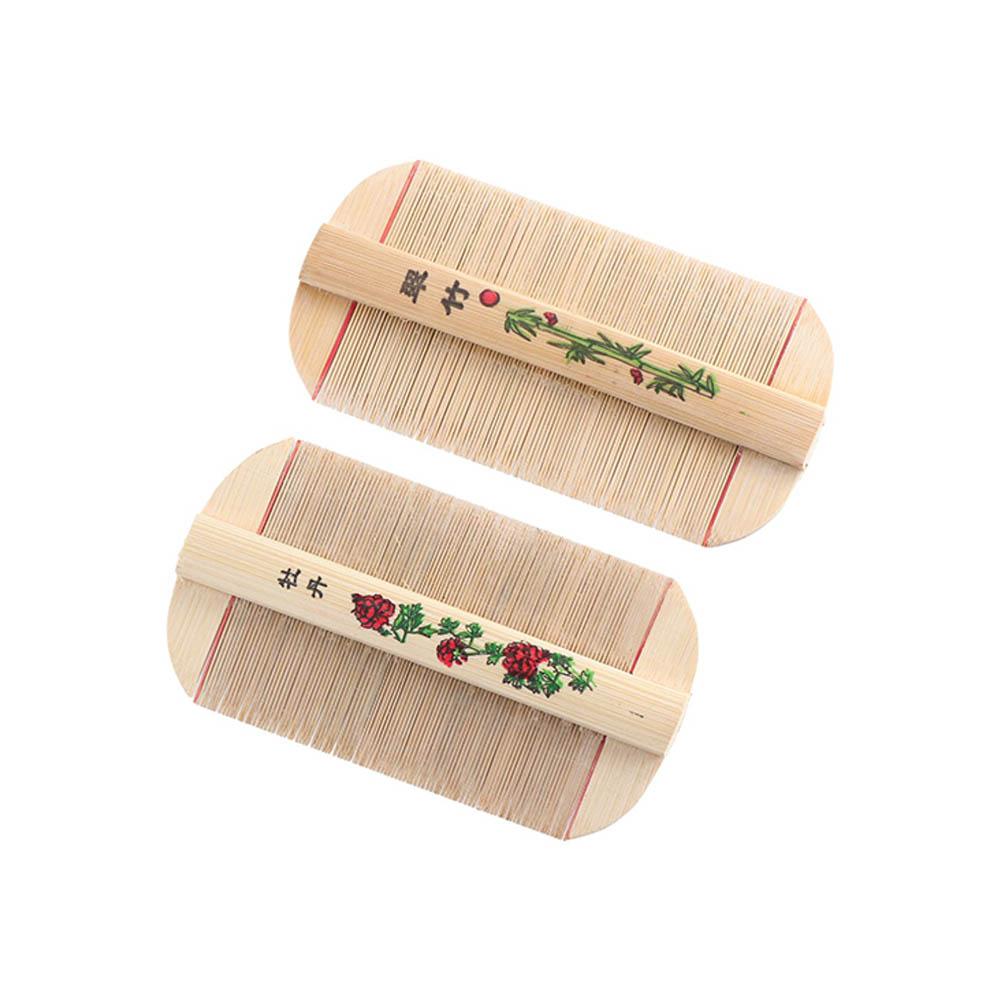 

Двусторонний скребок для удаления супер плотный гребень для удаления перхоти и вшей расческа для волос расческа с мелкими зубьями