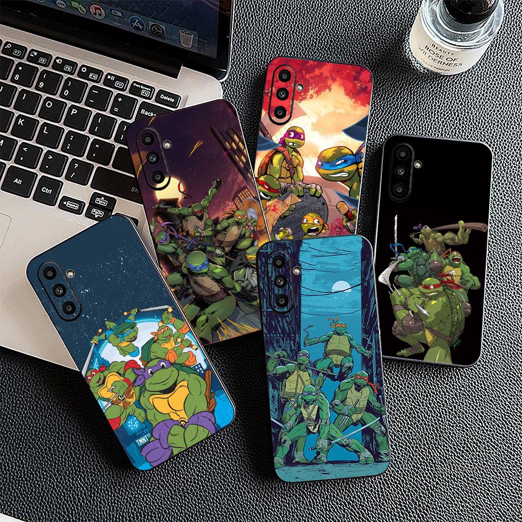 Phone Cover for Motorola Moto G86 G57 E14 E15 G14 G34 G35 G84 G24 A54 G15 Power E22 Soft Case Ninjas Anime T-Turtles Cartoon