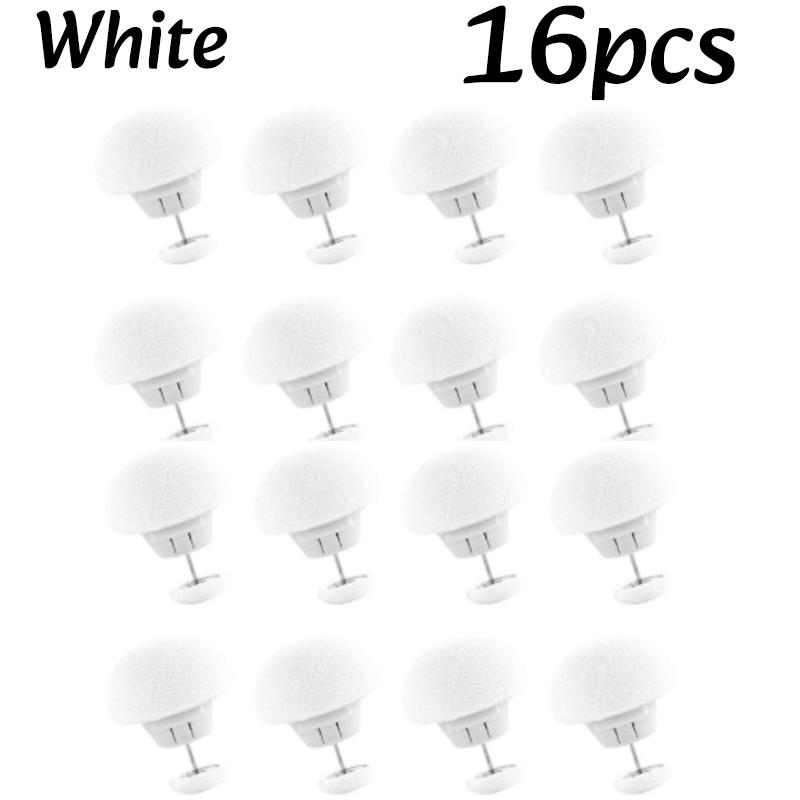 4-20pc Mushroom BedSheet Quilt Clip Anti-Slip Bedding Fasteners Reusable Duvet Cover Blanket Fix Buckle One Button Unlock