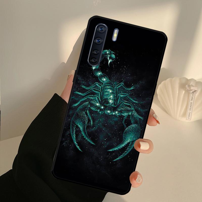 Scorpion Case For OPPO A17 A57 A77 A16 A76 A96 A52 A72 A15 A5 A9 A31 A53 S A54 A74 A94 A93 A78 Cover