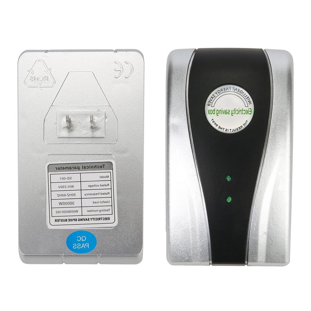 Electronic Kingdom 90V-250V Saver Power Energy EU/US/UK Plug Electricity Saving Box Home Use