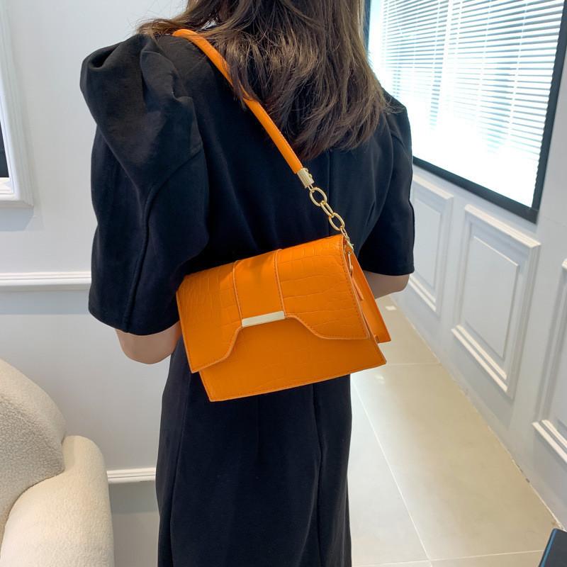 Fashionable Small Square Bag For Women Pu Leather Shoulder Bag In Multiple Colors