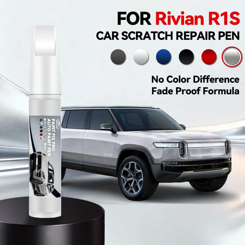 

Hot Car Dedicated For Rivian R1S Paint Scratch Remover Car Paint Care Accessories Green Glacier White LA Silver Midnight Black R срібний