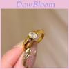 Elegant Retro Oval Moissanite Ring For Women Fashionable And Adjustable Design