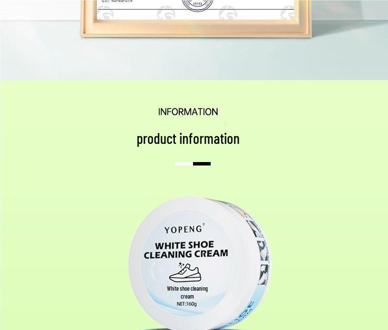 Specialized Whitening Sneaker Cleaner & Stain Remover - Anti-Yellowing & Oxidation Shoe Surface Cleaner