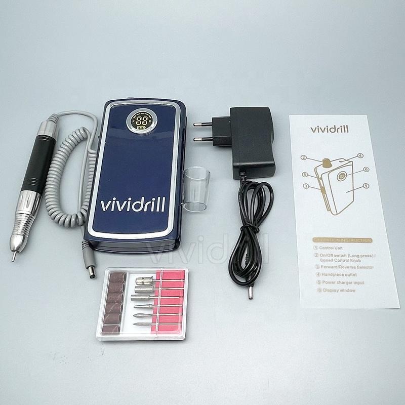 

Popular CLA 203 35000 Rpm Electric Portable Nail Drill Manicure Machine Cordless Manicure Pedicure Nail File Tool Set A set of products