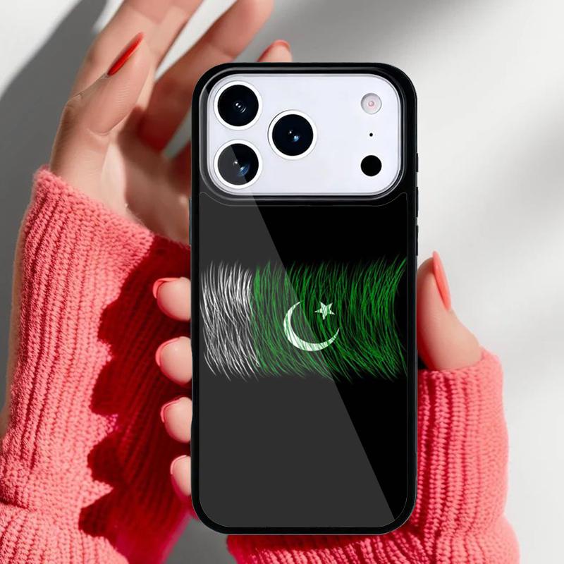 Pakistan Flag Banner Phone Case for iPhone 17 Air 16e 15 14 13 Pro Max Back Cover for 12 11 Pro Coque