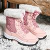 New Winter Casual Comfortable Snow Boots Outdoor Women High Top Cotton Shoes Fashionable Versatile Women's Mid Top Boots
