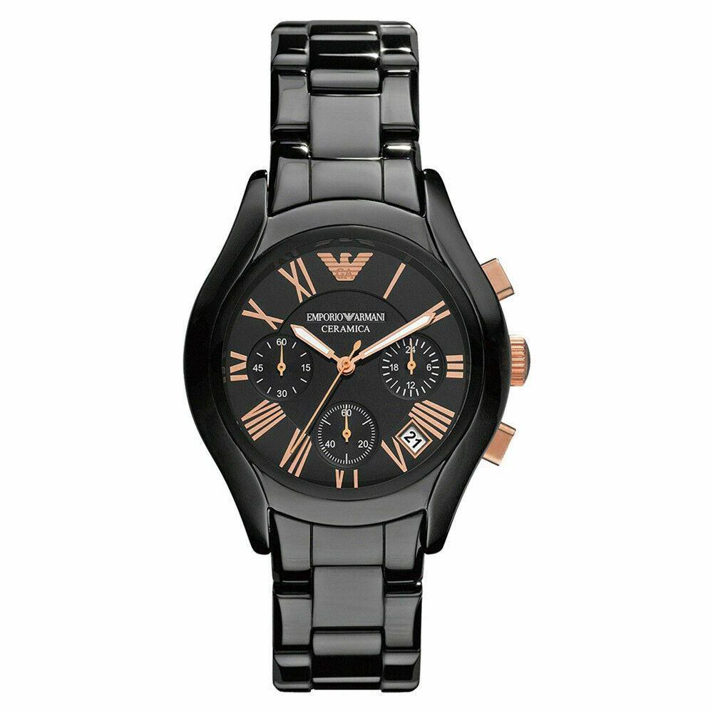 Emporio Armani AR1411 Black Ceramic Women`s