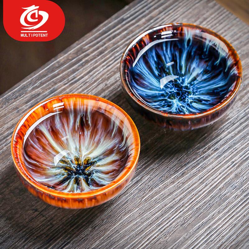 

MULTIPOTENT Jian Zhan Kiln-Transformed Tea Cups Gift Set