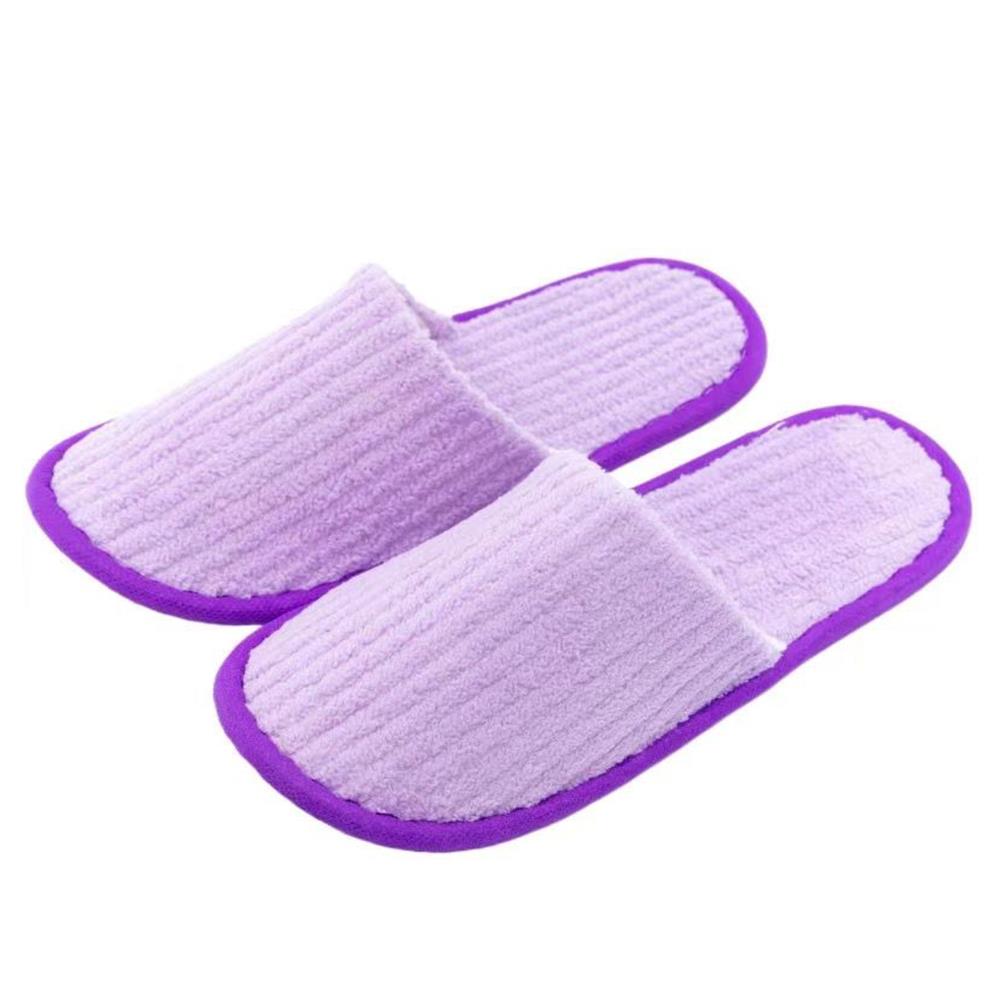 Disposable Slippers Hotel Travel Slipper Party Home Guest Men Women Unisex Closed Toe Anti-slip Wedding Shoes Travel Slippers