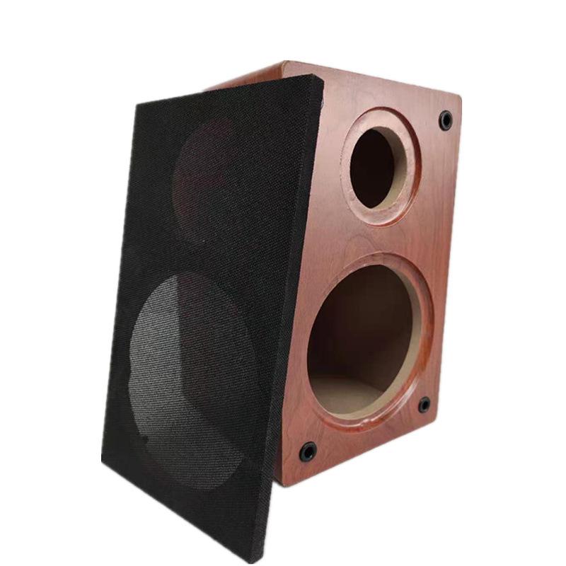 Wooden Bookshelf Speaker Cabinet for 4-10-Inch Horn Speakers: DIY Two-Way Empty Bass Cabinet