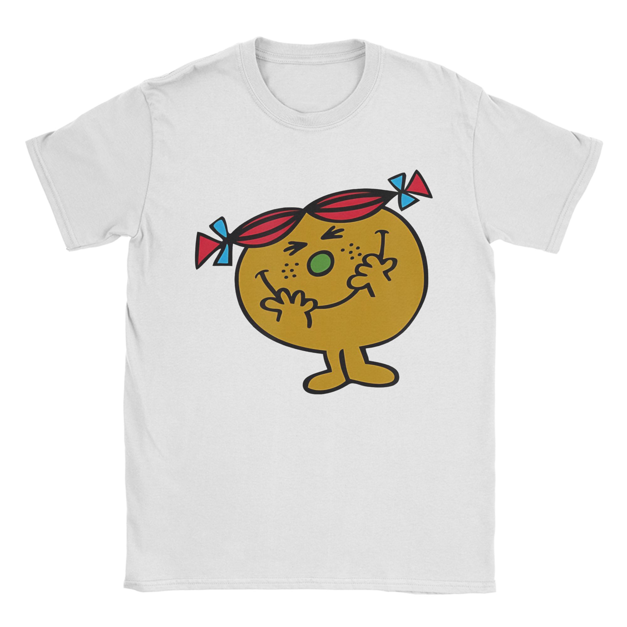 

Mr Men Little Miss Trouble T Shirts Men Women Pure Cotton Leisure T-Shirt Round Neck Tee Shirt Short Sleeve Clothing Plus Size XL