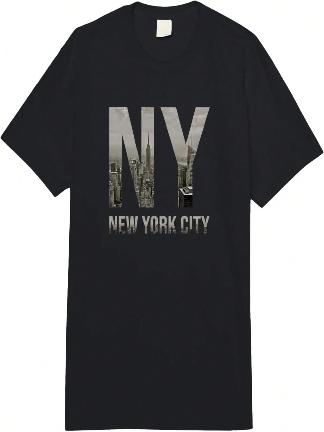 NYC Tshirt Skylines New York City That Never Sleeps Gift Tee Adult Heavyweight T-Shirt S разноцветный