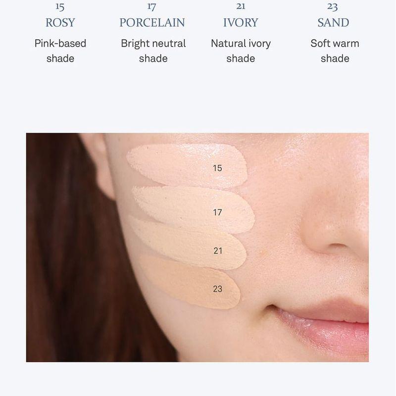 hince - Second Skin Mesh Matte Cushion - 4 Colors