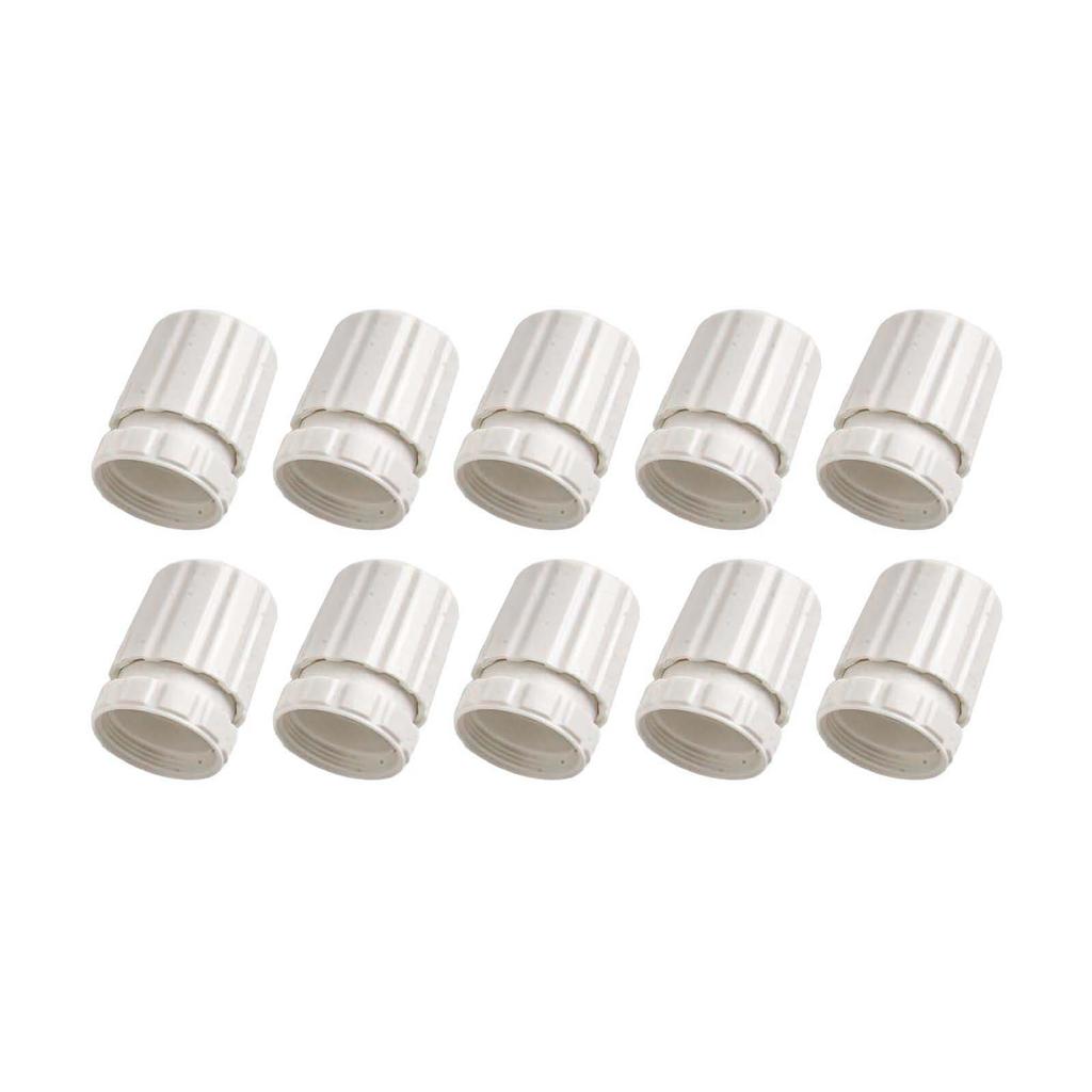 10 White Hand Wheel Switches for Manual Temperature Control in Heating