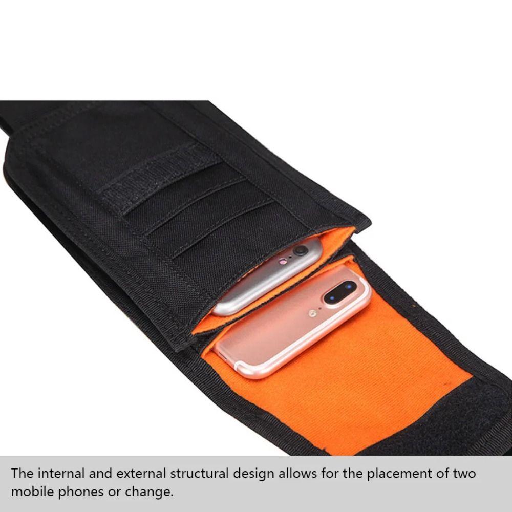 Waterproof Multifunction Belt Pouch Large Capacity Clip-On Case Bag  Outdoor Activities