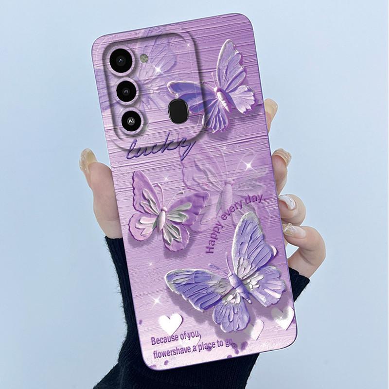 For Tecno Spark 8C Phone Case KG5k KG5j Cute Panda Girls Cats Liquid Silicone Back Cover For Tecno Spark Go 2022 Spark8C Funda