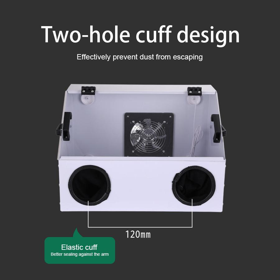 Grinding Dust Box Table Grinding Machine Metal One-Piece Dust Cover Cutting Grinding Carving Polishing Dustproof Device
