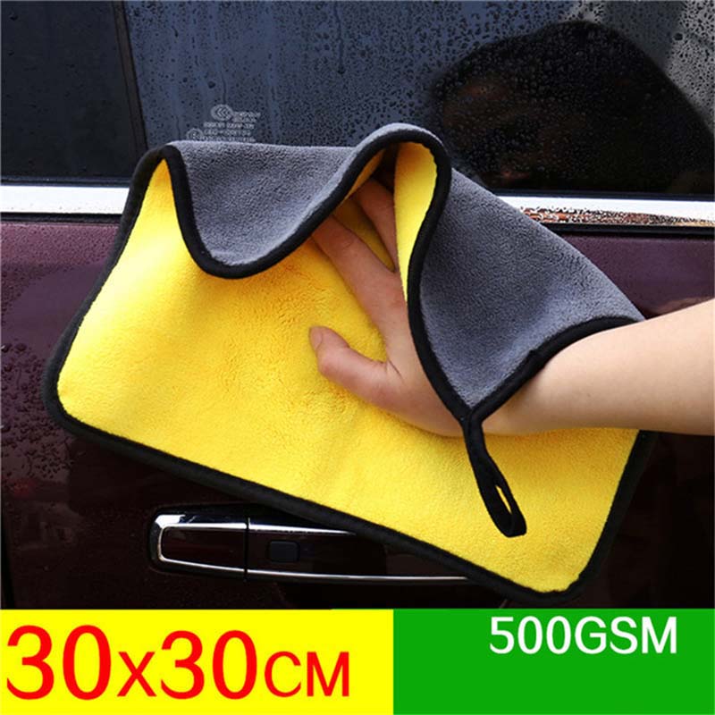 

1 Pcs 30X60/40/60Cm Detail Car Wash Towel Absorbent Coral Fleece Car Wash Towel Car Cleaning Dry Cloth Care Cloth