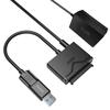 BENFEI SATA To USB USB To SATA III Hard Drive Compatible with and Hard Drive Disks and SATA Optical Drives with Power Supports UASP 3.0 Cable, 3.0
