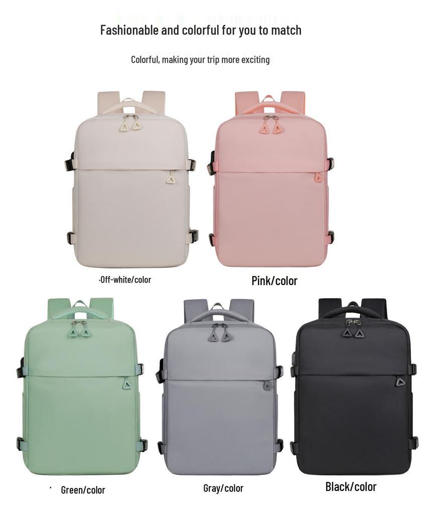 Damen Leichter Multifunktionaler Reise-Rucksack – Großes Fassungsvermögen für Kurztrips