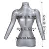 With Hand Half Body Mannequin Rack Inflatable Design Clothing Display Props  Clothing Store Display