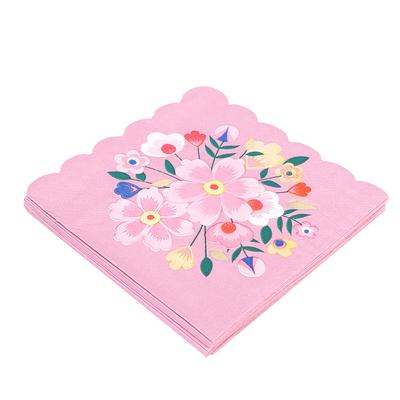 8 Stück 24,5x24,5cm Schöne Einweg-Serviette Tissue-Papier Geschirr für Party Hochzeit