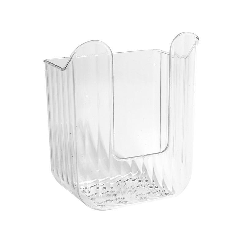 

Wall-mounted Wet Tissue Box Without Punching Holes, Bathroom, Toilet, Bathroom, Household Face Towel Storage Box, Tissue Box прозрачный белый