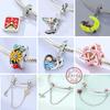 New 925 Silver Charms Beads Fit Original Bracelet Necklace Charm DIY Jewelry For Women Gift