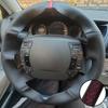 Hand-stitched Black Artificial Leather Steering Wheel Cover  For Citroen C5 2008 2009 2010-2017 Auto Interior Accessories