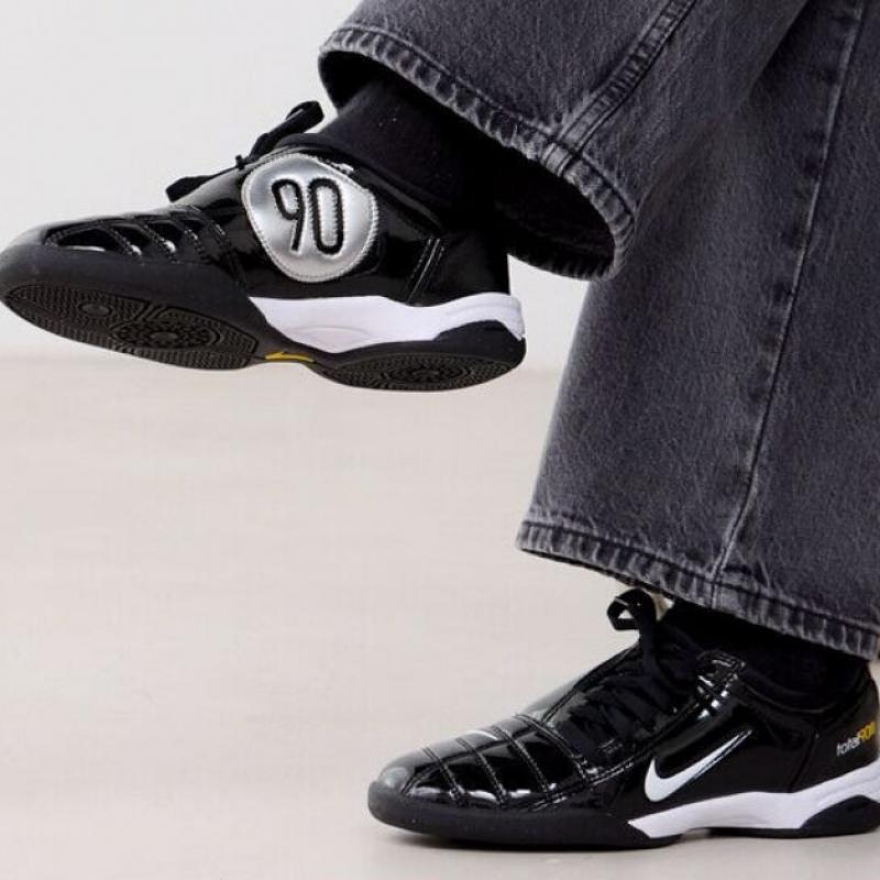 Nike Total 90 3 Sp T90 Sneakers Black And White Hj9351 001