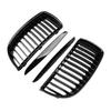 1 Pair Compatible with 2005-2009 BMW 3 Series E90/E91 Kidney Grille