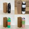 Stainless Steel Double Layer Water Bottle With Silicone Lid For Fitness School And Commuting