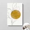 High-End Abstract Line Art Canvas Set for Living and Dining Rooms