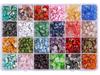 24-Compartment Natural Stone Bead Jewelry DIY Kit